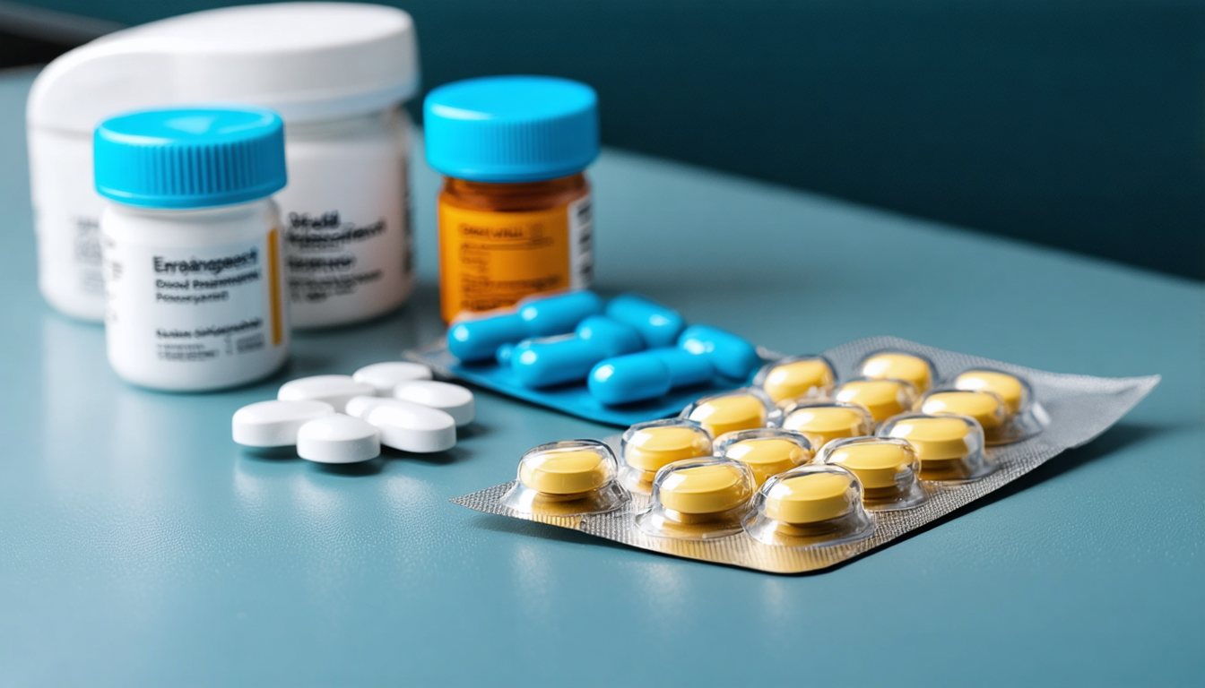 Medical consultation about male enhancement products including pills, devices, and lifestyle approaches